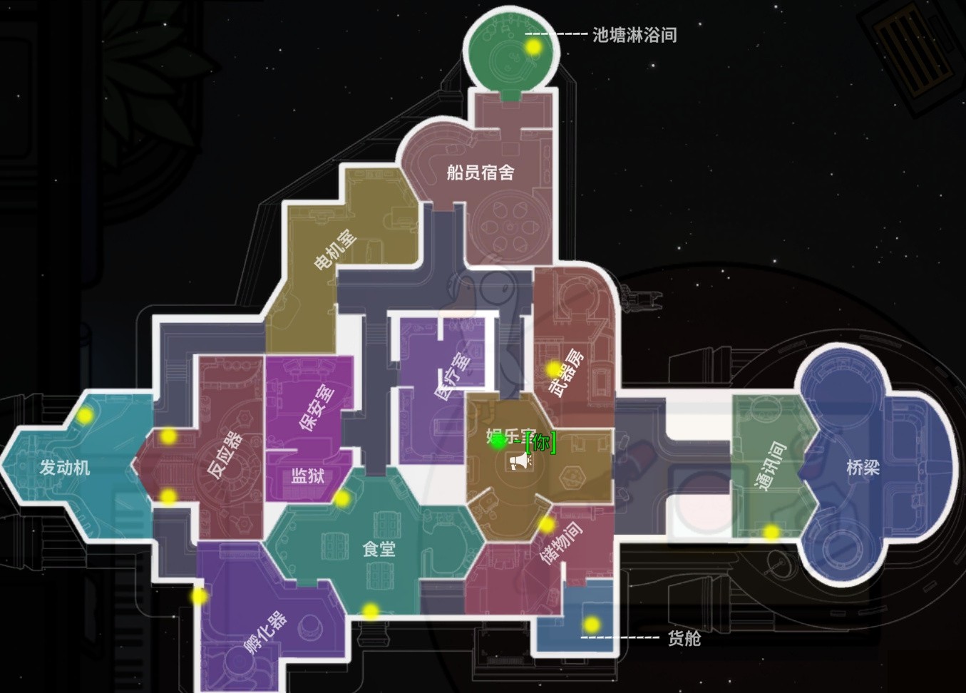 老妈鹅星球飞船黑天鹅连结殖民地马拉德庄园鹅教堂地下室鹅鸭杀地图